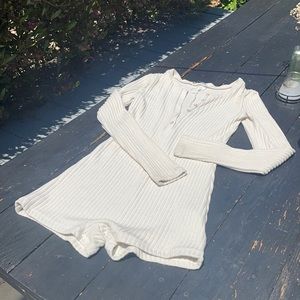 Knit Longsleeve Romper